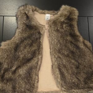 Carter's Plush Brown Vest